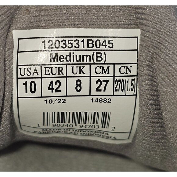 Brooks Women's Gray & Purple Adrenaline GTS 22 Running Shoes Size 10 2832 - Picture 9 of 16